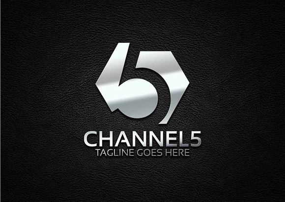 Channel 5 Logo in Logo Templates - product preview 1