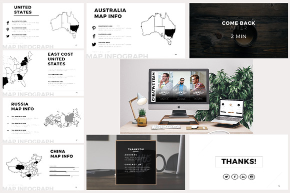 Minimum Powerpoint Template in PowerPoint Templates - product preview 6