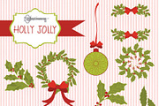 Holly Jolly Christmas Graphics