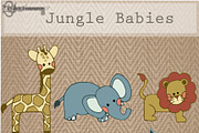 Jungle Animals Graphic Set