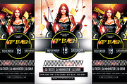 Vip Bash Party Flyer