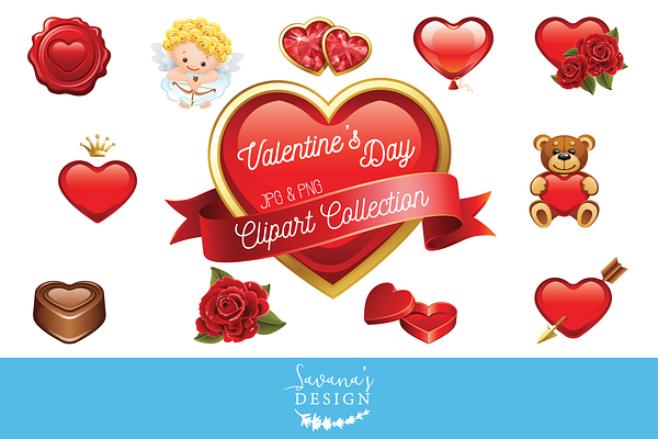 Valentine's Day Clipart Graphics