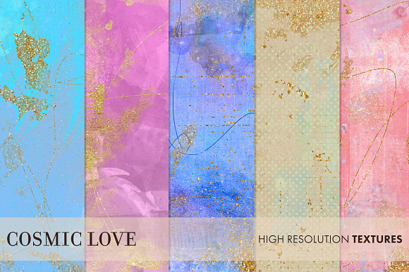 Cosmic Love in Textures - product preview 2