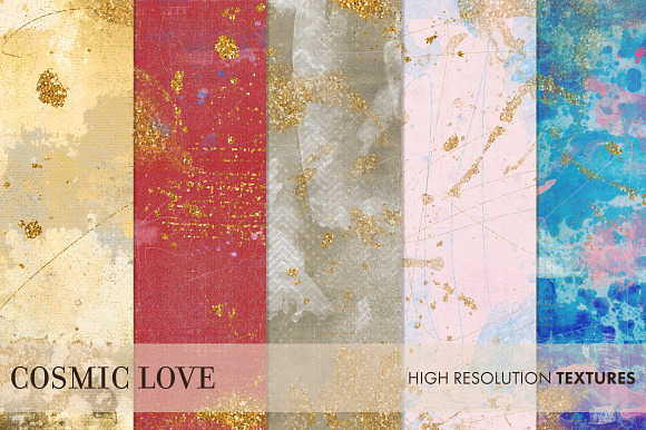 Cosmic Love in Textures - product preview 3