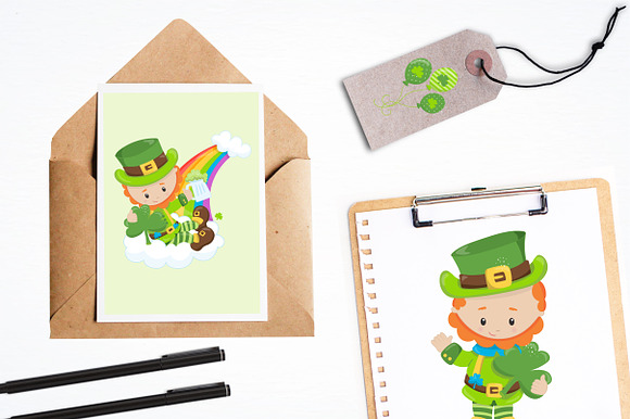 St-Patrick's illustration pack in Illustrations - product preview 4