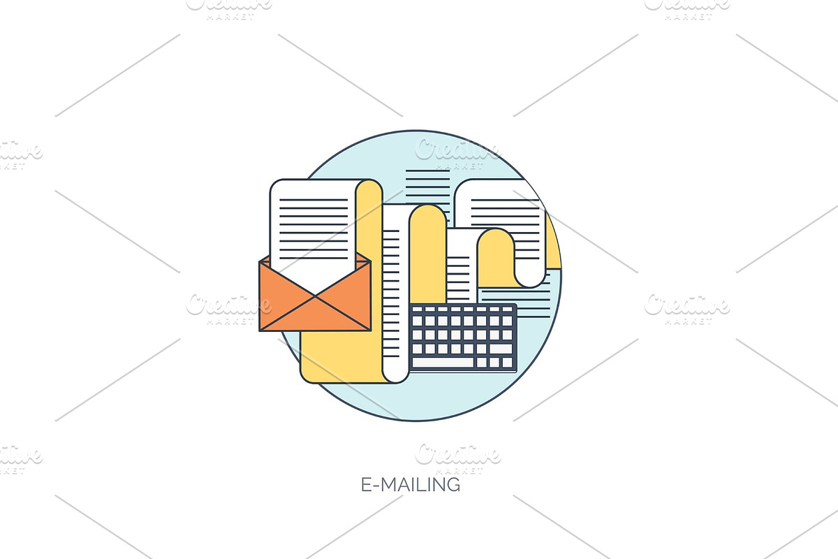 Flat mobile phone icon. Communication concept. Social media. in Illustrations - product preview 8