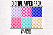 Digital Paper-Polka Parade 1
