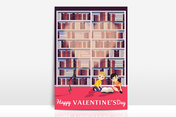 Valentine's Day Card in Card Templates - product preview 1