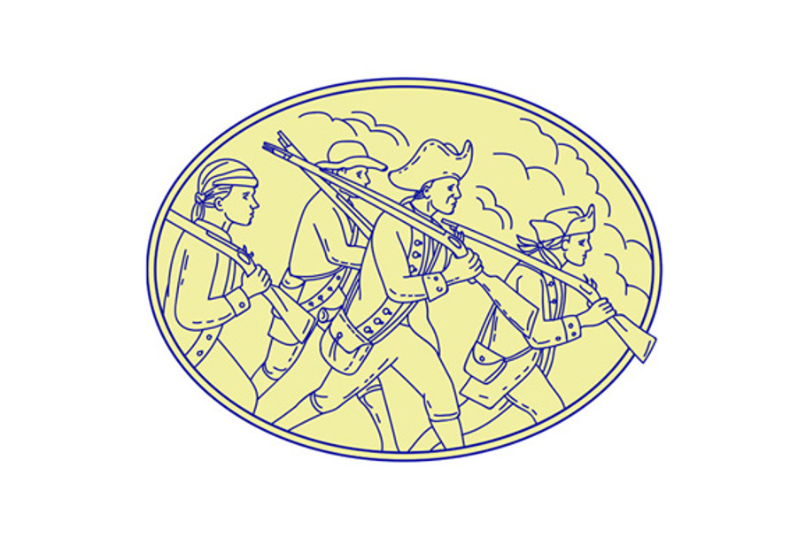 American Revolutionary Soldiers  in Illustrations - product preview 8