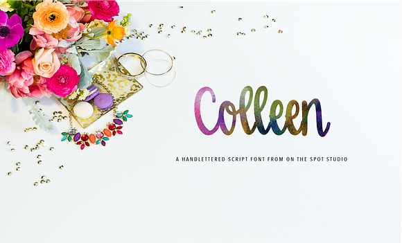 Colleen in Script Fonts - product preview 3
