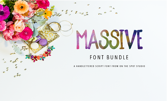 2015 MASSIVE Font Bundle in Display Fonts - product preview 2