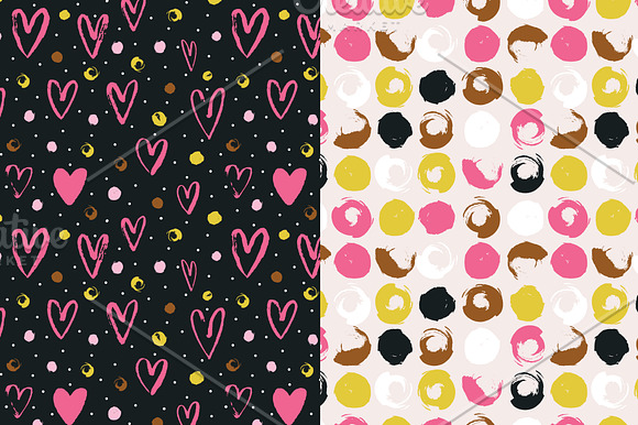 Valentine hearts collection  in Patterns - product preview 1