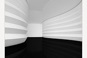 Interior empty 3D rendering