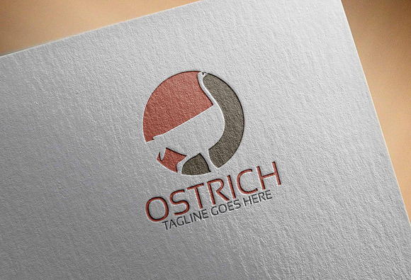 Ostrich Logo in Logo Templates - product preview 1