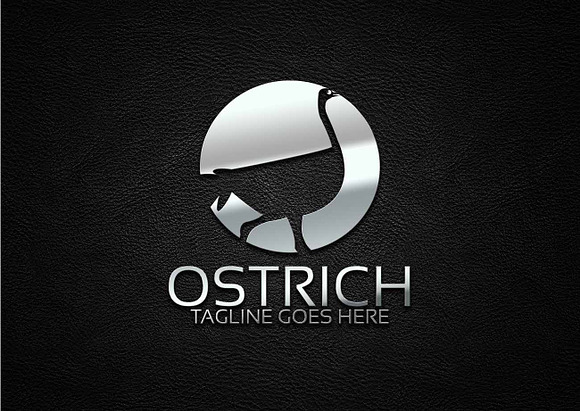 Ostrich Logo in Logo Templates - product preview 2