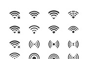 Wifi iconset