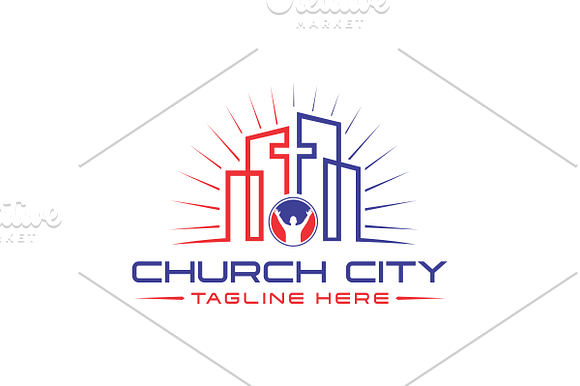 Church City | Logo Template in Logo Templates - product preview 4
