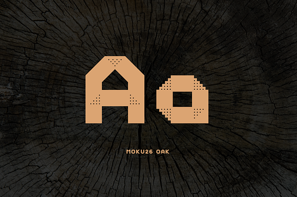 Moku26 Oak (Ver.3) in Display Fonts - product preview 6