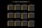 Calendar Template for 2017