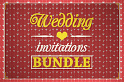 Wedding Invitations [BUNDLE]