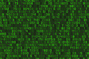 Decimal Computer Code Background