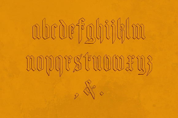 Parapet - Blackletter Typeface in Pirate Fonts - product preview 2