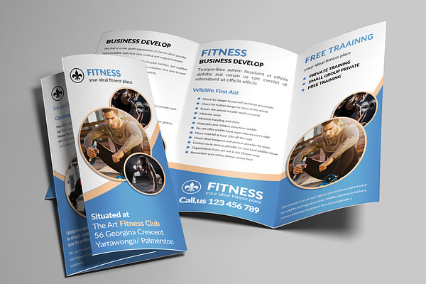 Fitness Trifold