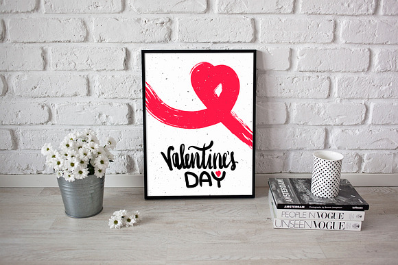 Valentine's day | Cards, lettering in Objects - product preview 7