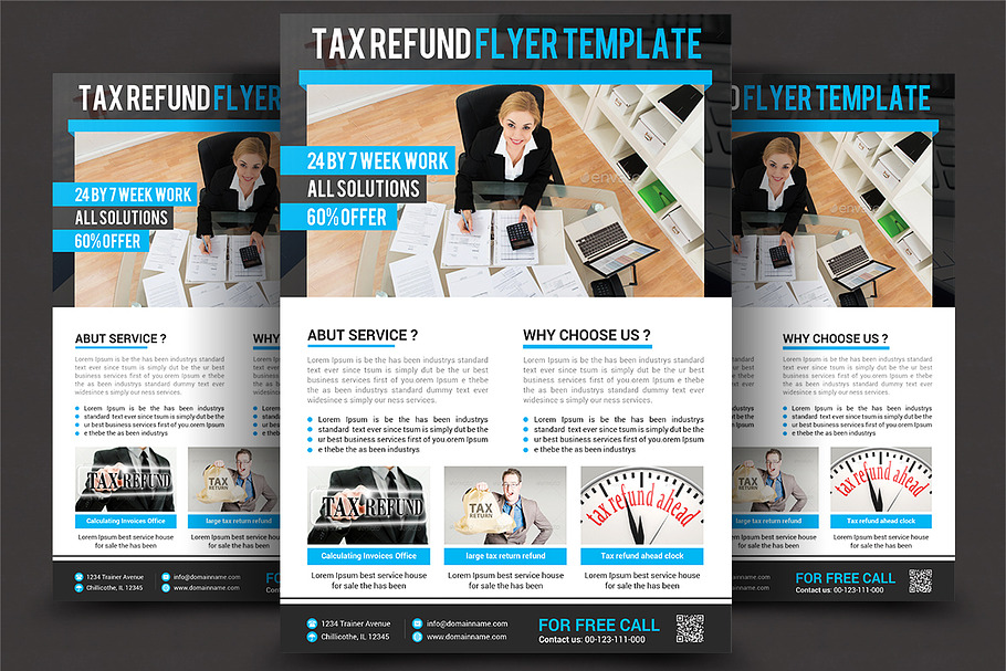 Business Tax Refund Flyer
