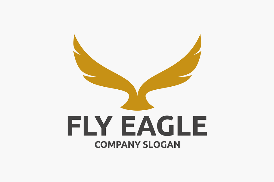 Fly Eagle in Logo Templates - product preview 8