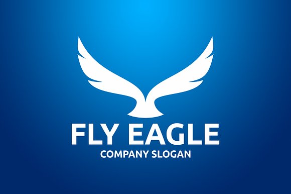 Fly Eagle in Logo Templates - product preview 2