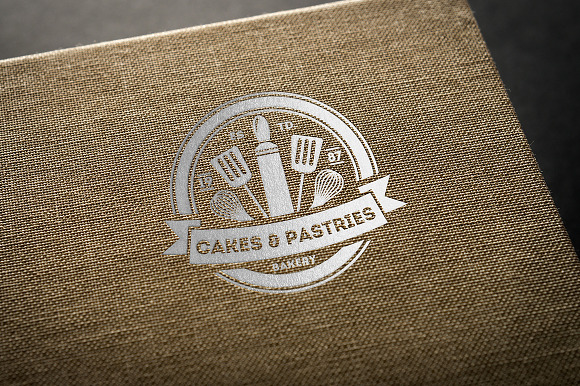 Bakery logo kit in Logo Templates - product preview 3