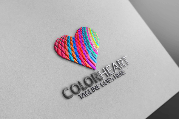 Color Hearts Logo