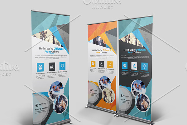 Roll-Up Banner Template