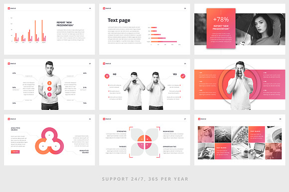 Miracle Modern PowerPoint Template in PowerPoint Templates - product preview 3