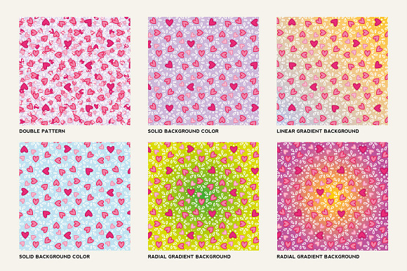Valentine Transparant Vector Pattern in Patterns - product preview 1