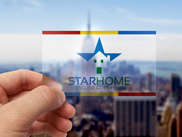 Star Home Logo in Logo Templates - product preview 1