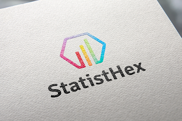 StatistHex Logo in Logo Templates - product preview 2