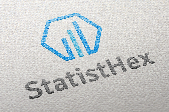 StatistHex Logo in Logo Templates - product preview 4