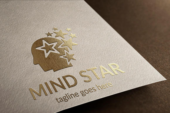 Mind Star Logo in Logo Templates - product preview 3