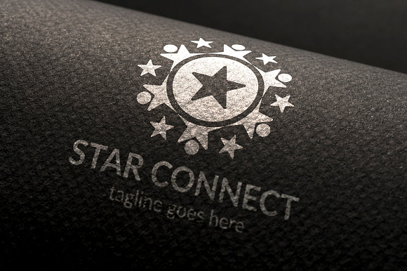 Star Connect Logo in Logo Templates - product preview 1
