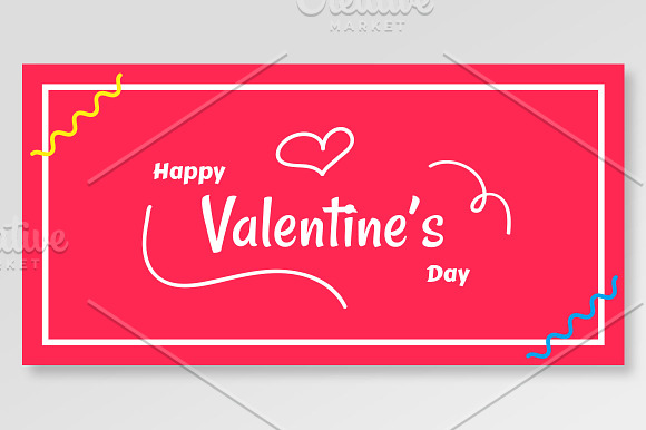 Valentine's Day Greeting Card in Card Templates - product preview 2