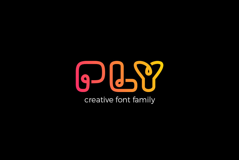 PLY font family in Fonts - product preview 8