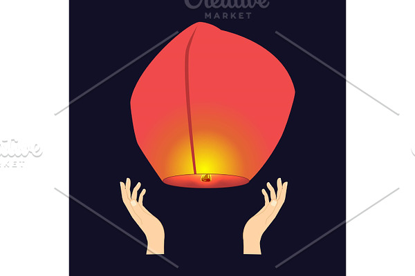 Chinese traditional paper lantern
