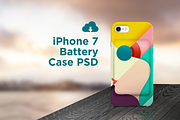 iPhone 7 Battery case PSD