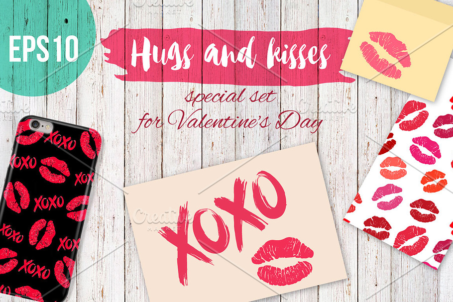 XOXO Valentine's Day set