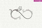  Infinity Wedding Logo, Luxury Logo
