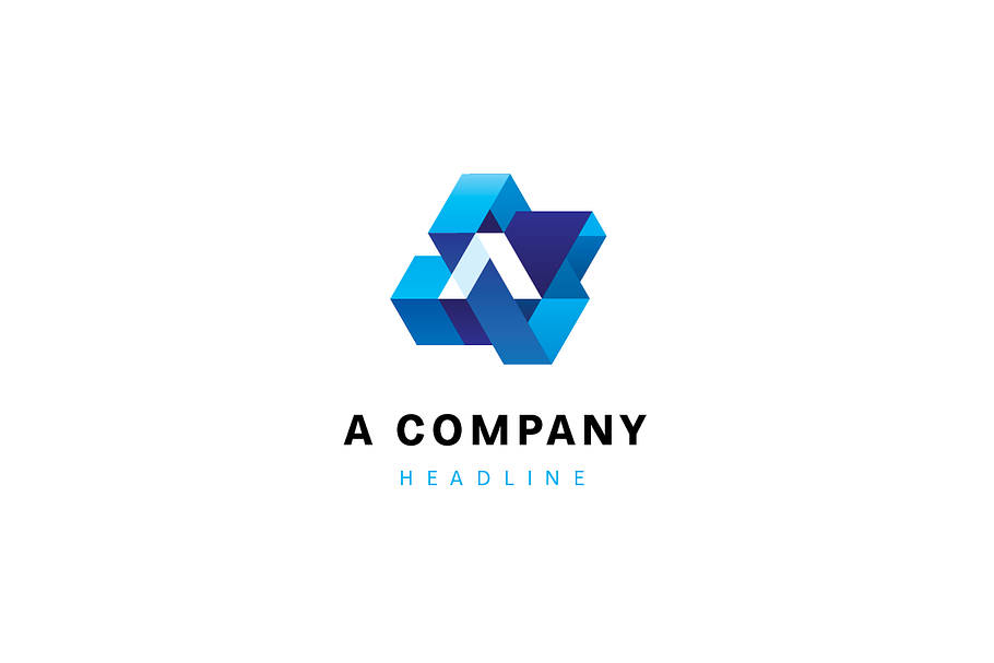 A company logo template. in Logo Templates - product preview 8