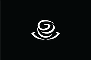 Lone Rose Logo Template