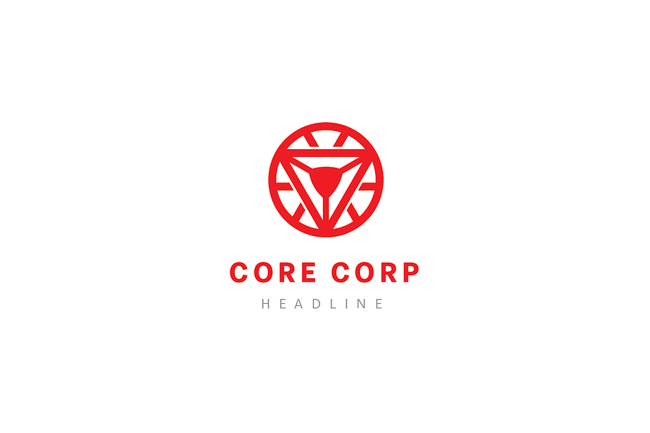 Core corporation logo template. in Logo Templates - product preview 8